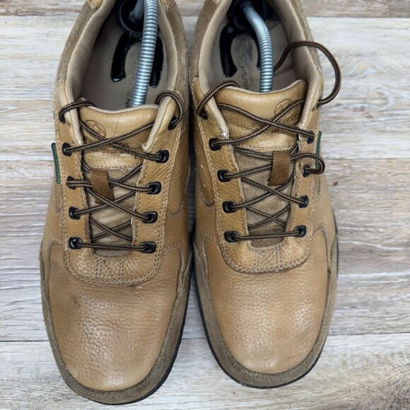 Nunn Bush All Terrain Tan Leather Comfort Hiking Shoes Men's Size 13 - Picture 2 of 7